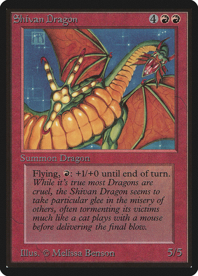 Shivan Dragon [Beta Edition] | Impulse Games and Hobbies