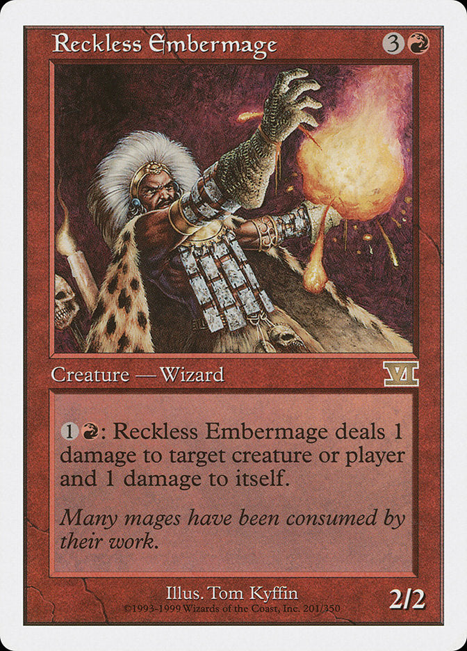 Reckless Embermage [Classic Sixth Edition] | Impulse Games and Hobbies