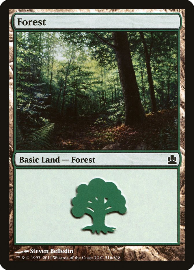 Forest (316) [Commander 2011] | Impulse Games and Hobbies