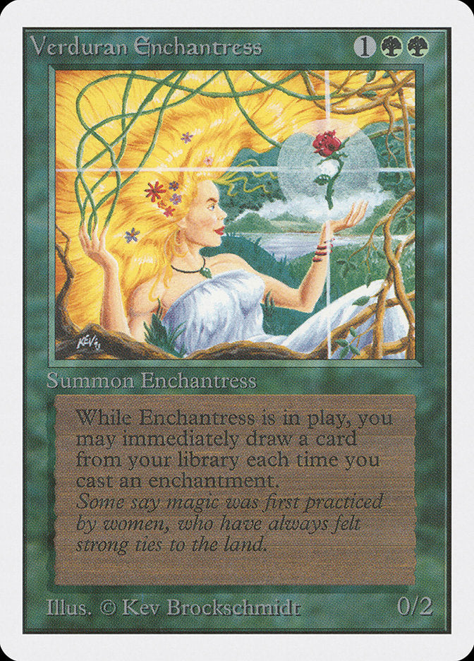 Verduran Enchantress [Unlimited Edition] | Impulse Games and Hobbies