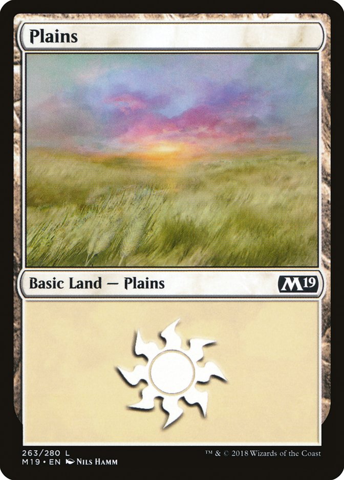 Plains (263) [Core Set 2019] | Impulse Games and Hobbies