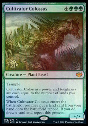 Cultivator Colossus [Innistrad: Crimson Vow Prerelease Promos] | Impulse Games and Hobbies