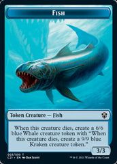 Beast (010) // Fish Token [Commander 2021 Tokens] | Impulse Games and Hobbies