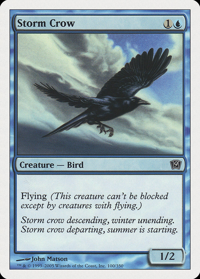 Storm Crow [Ninth Edition] | Impulse Games and Hobbies