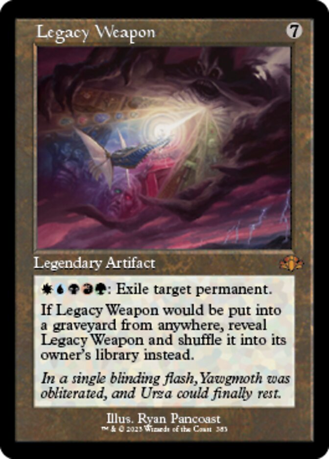 Legacy Weapon (Retro) [Dominaria Remastered] | Impulse Games and Hobbies