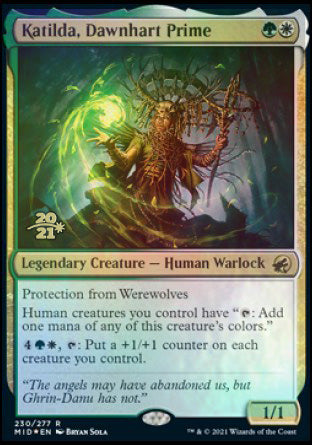 Katilda, Dawnhart Prime [Innistrad: Midnight Hunt Prerelease Promos] | Impulse Games and Hobbies