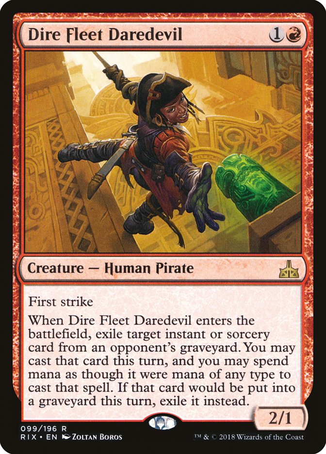Dire Fleet Daredevil [Rivals of Ixalan] | Impulse Games and Hobbies