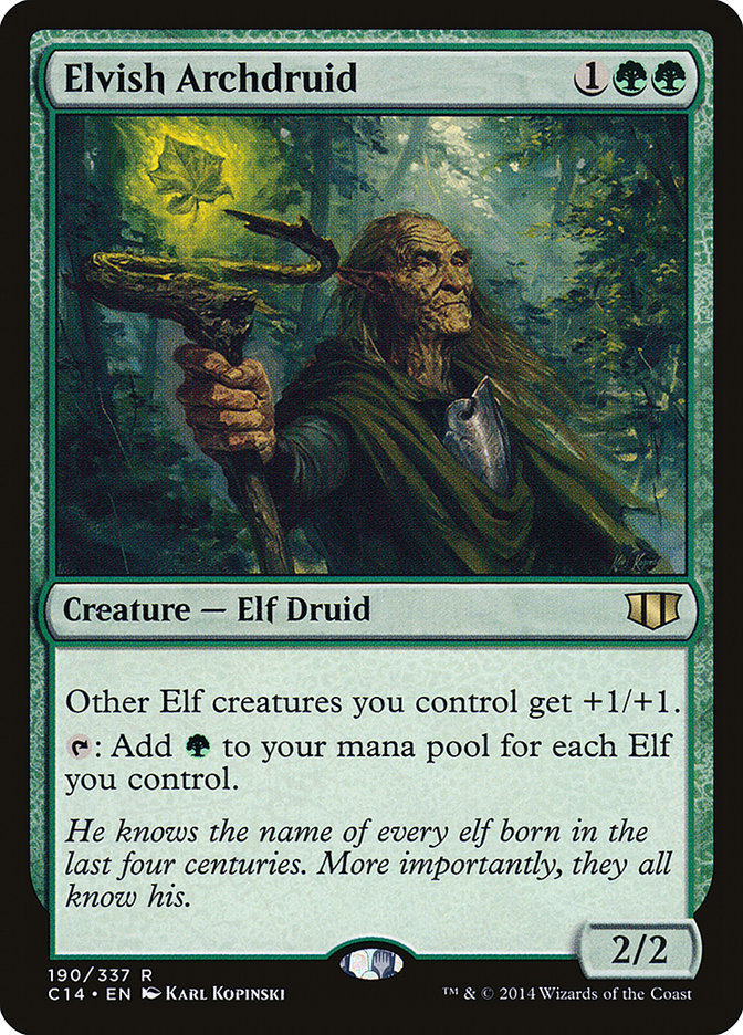 Elvish Archdruid [Commander 2014] | Impulse Games and Hobbies