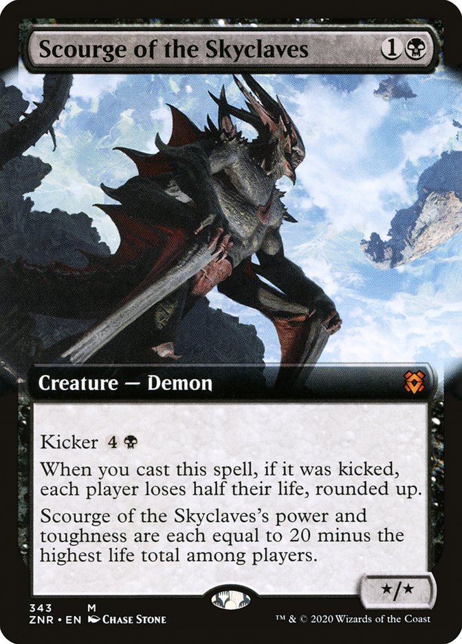 Scourge of the Skyclaves (Extended Art) [Zendikar Rising] | Impulse Games and Hobbies