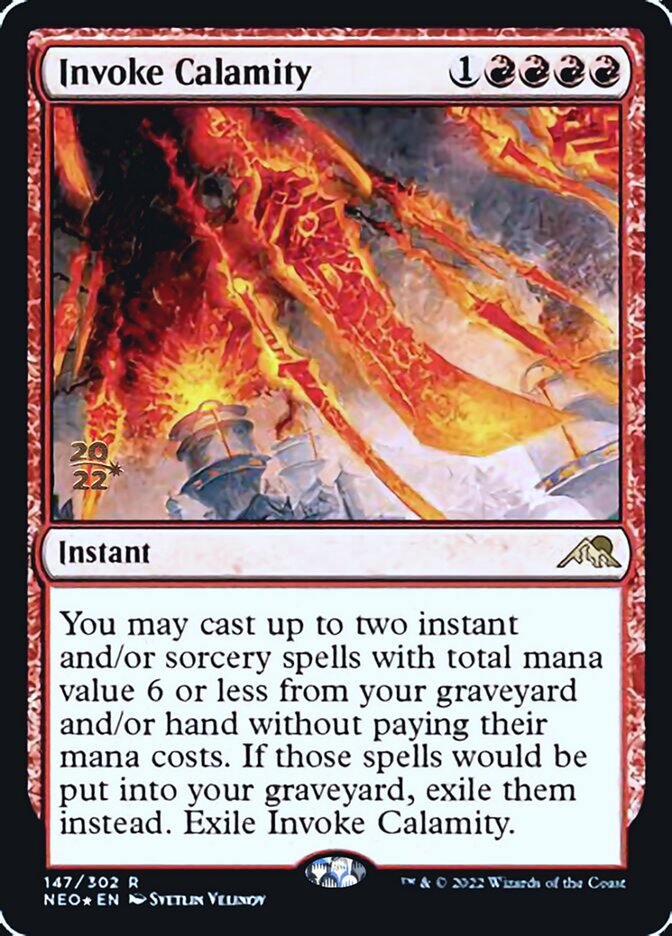 Invoke Calamity [Kamigawa: Neon Dynasty Prerelease Promos] | Impulse Games and Hobbies