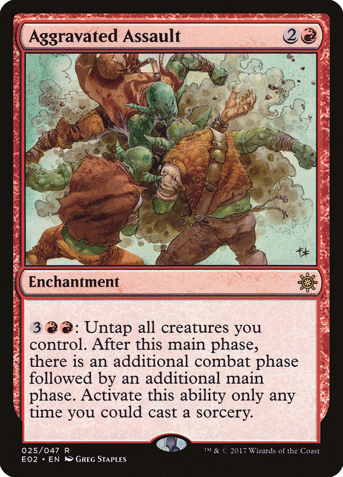 Aggravated Assault [Explorers of Ixalan] | Impulse Games and Hobbies