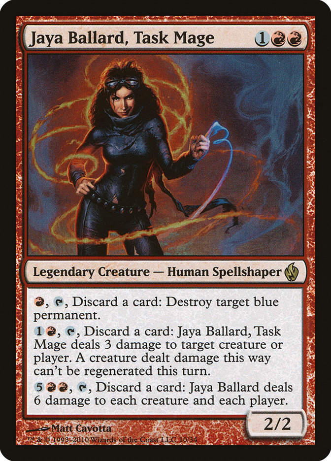 Jaya Ballard, Task Mage [Premium Deck Series: Fire and Lightning] | Impulse Games and Hobbies