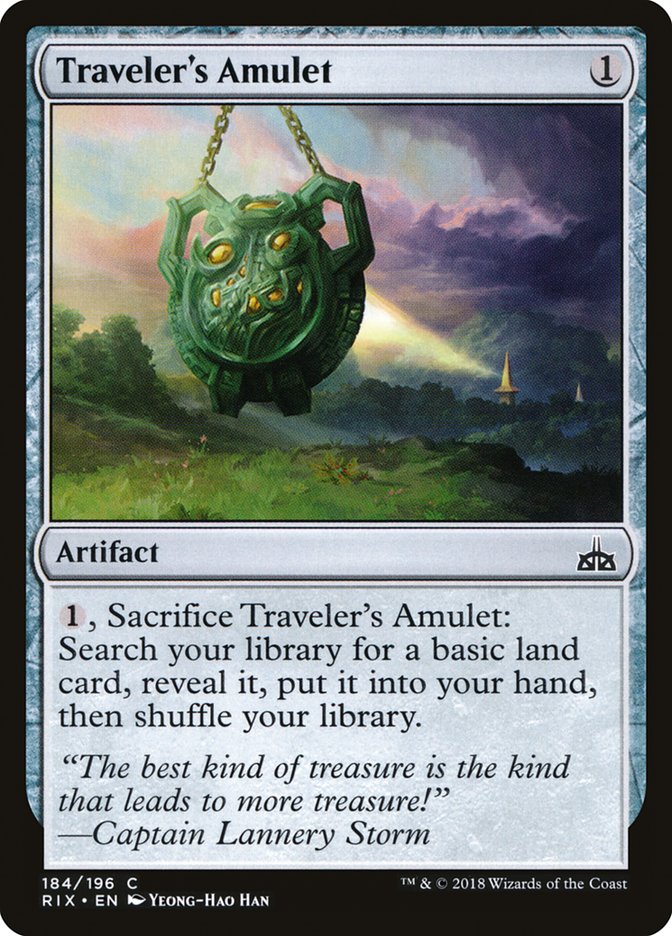 Traveler's Amulet [Rivals of Ixalan] | Impulse Games and Hobbies