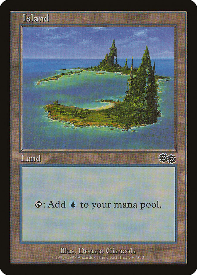 Island (336) [Urza's Saga] | Impulse Games and Hobbies