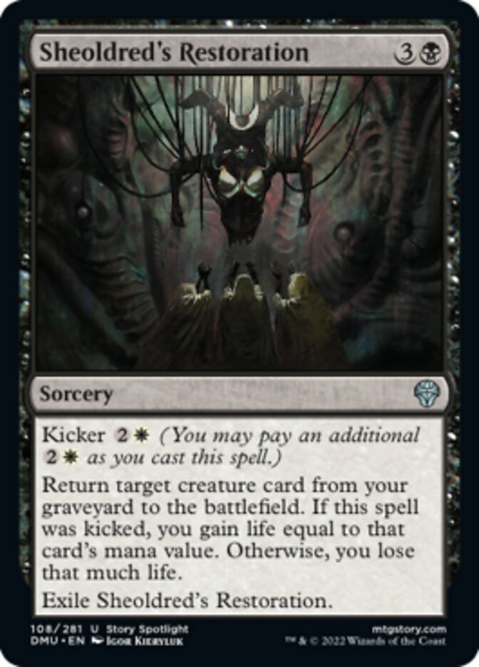 Sheoldred's Restoration [Dominaria United] | Impulse Games and Hobbies