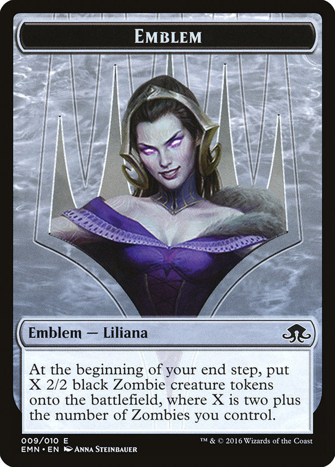 Liliana, the Last Hope Emblem [Eldritch Moon Tokens] | Impulse Games and Hobbies