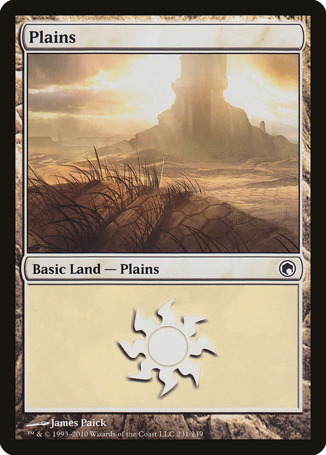 Plains (231) [Scars of Mirrodin] | Impulse Games and Hobbies