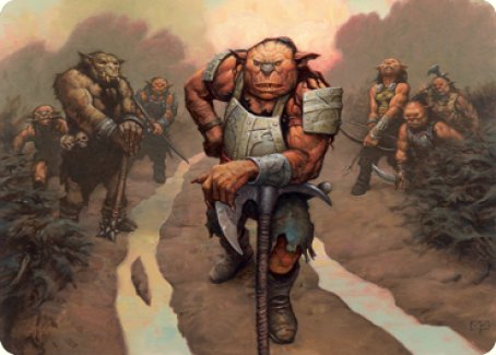 Hobgoblin Bandit Lord Art Card [Dungeons & Dragons: Adventures in the Forgotten Realms Art Series] | Impulse Games and Hobbies