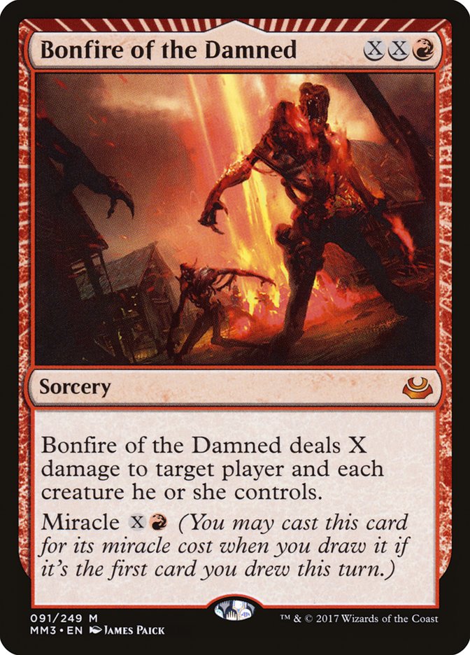 Bonfire of the Damned [Modern Masters 2017] | Impulse Games and Hobbies