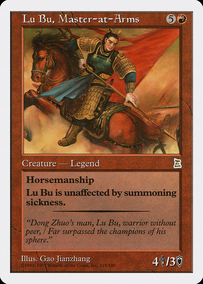 Lu Bu, Master-at-Arms [Portal Three Kingdoms] | Impulse Games and Hobbies