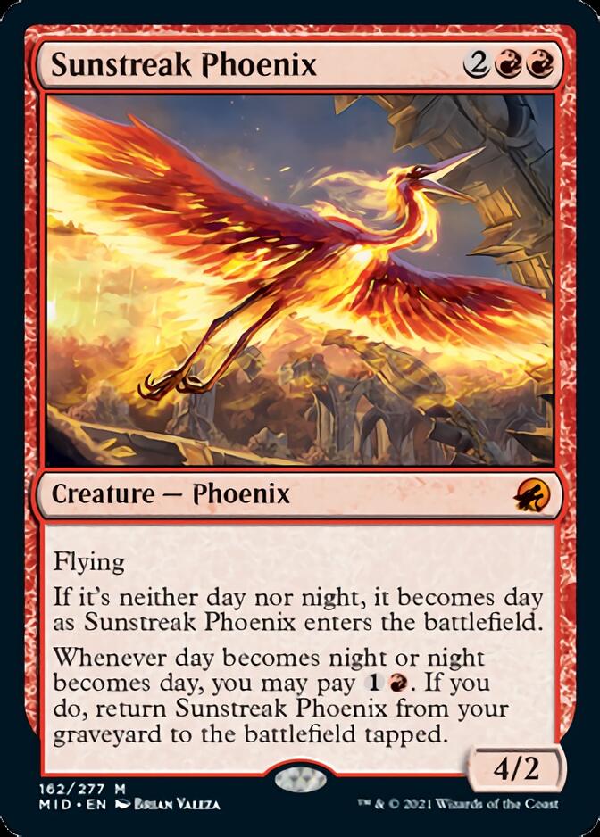 Sunstreak Phoenix [Innistrad: Midnight Hunt] | Impulse Games and Hobbies