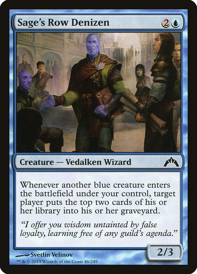 Sage's Row Denizen [Gatecrash] | Impulse Games and Hobbies