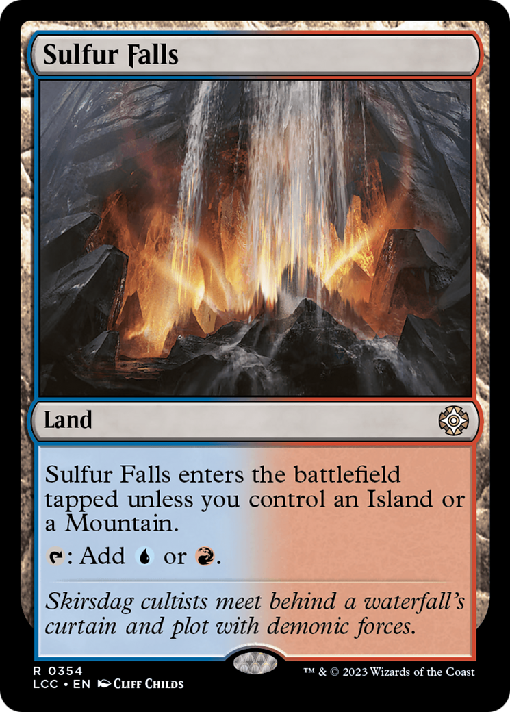 Sulfur Falls [The Lost Caverns of Ixalan Commander] | Impulse Games and Hobbies