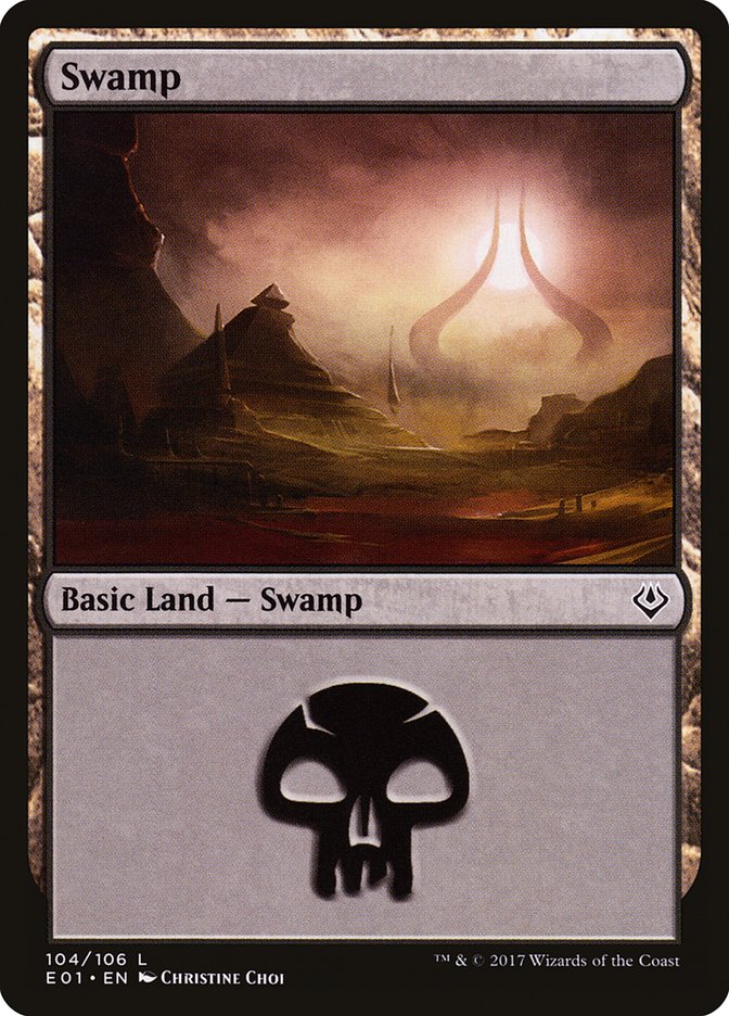 Swamp (104) [Archenemy: Nicol Bolas] | Impulse Games and Hobbies