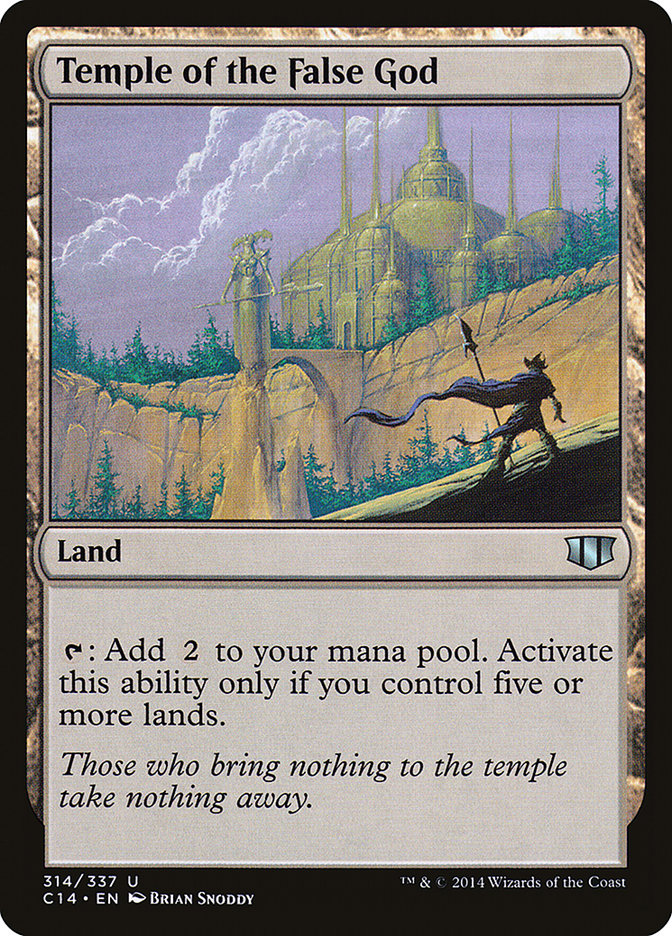 Temple of the False God [Commander 2014] | Impulse Games and Hobbies