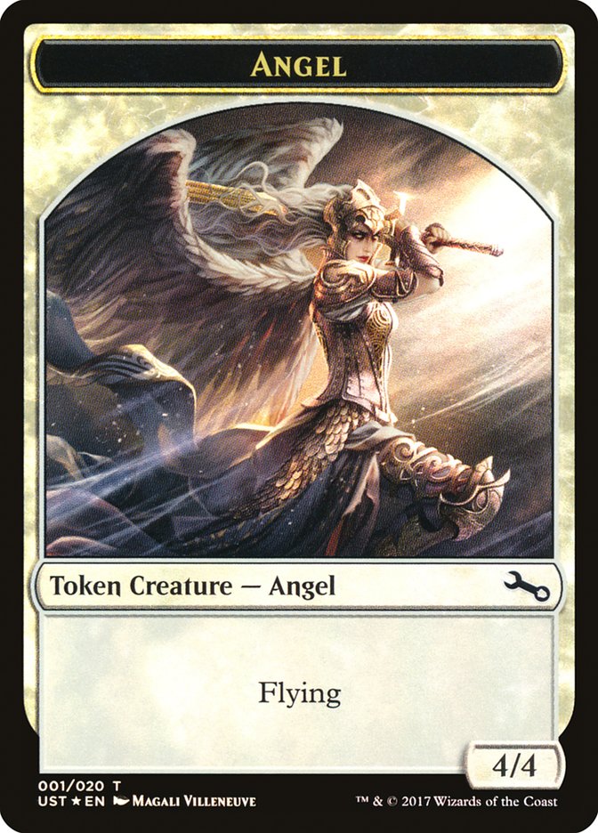 Angel // Angel Double-Sided Token [Unstable Tokens] | Impulse Games and Hobbies
