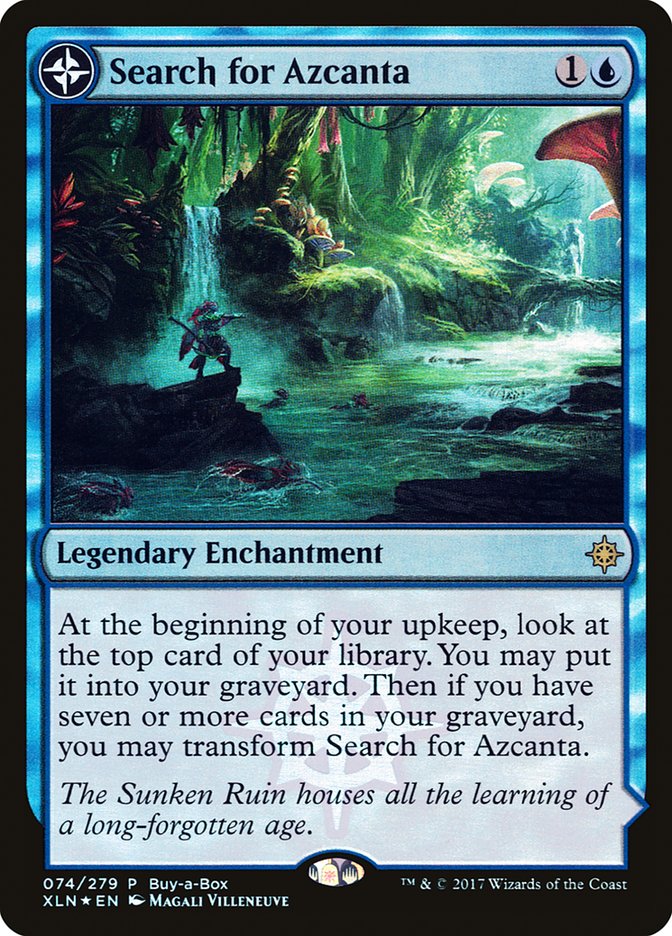 Search for Azcanta // Azcanta, the Sunken Ruin (Buy-A-Box) [Ixalan Treasure Chest] | Impulse Games and Hobbies