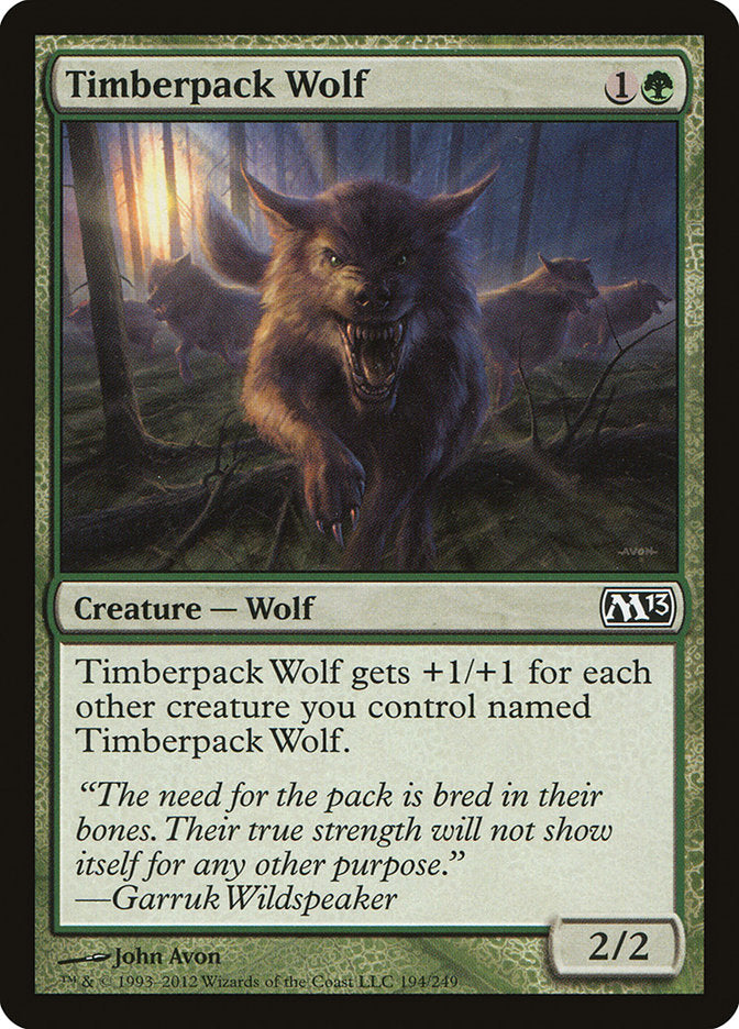 Timberpack Wolf [Magic 2013] | Impulse Games and Hobbies