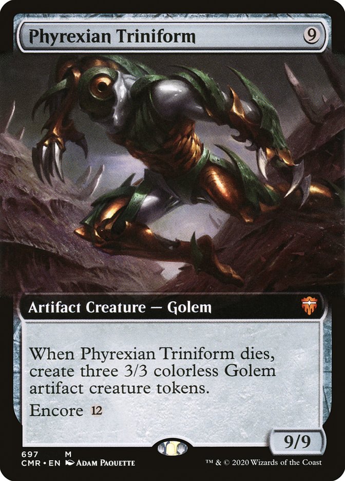 Phyrexian Triniform (Extended Art) [Commander Legends] | Impulse Games and Hobbies