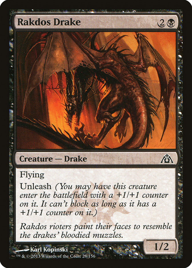 Rakdos Drake [Dragon's Maze] | Impulse Games and Hobbies