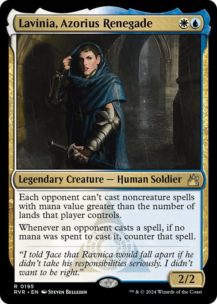 Lavinia, Azorius Renegade [Ravnica Remastered] | Impulse Games and Hobbies