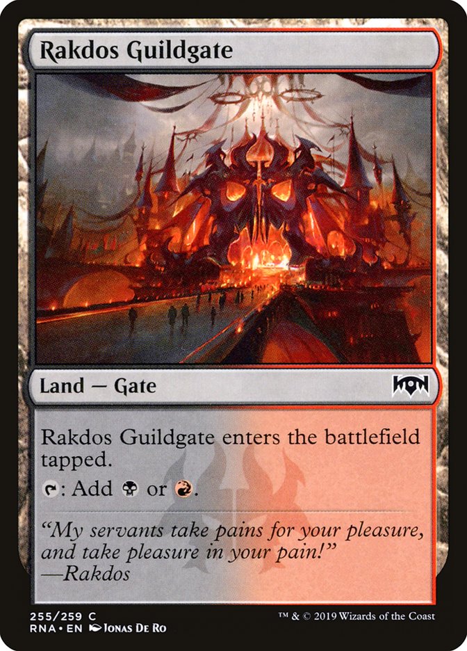 Rakdos Guildgate (255/259) [Ravnica Allegiance] | Impulse Games and Hobbies