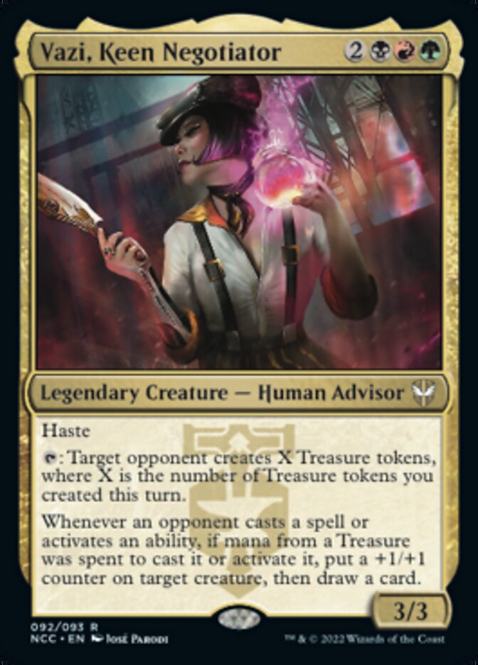 Vazi, Keen Negotiator [Streets of New Capenna Commander] | Impulse Games and Hobbies