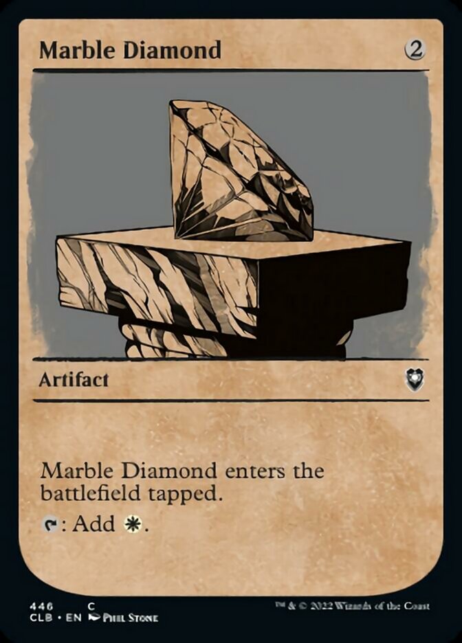 Marble Diamond (Showcase) [Commander Legends: Battle for Baldur's Gate] | Impulse Games and Hobbies