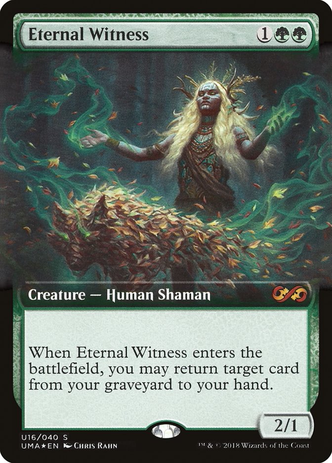 Eternal Witness (Topper) [Ultimate Masters Box Topper] | Impulse Games and Hobbies