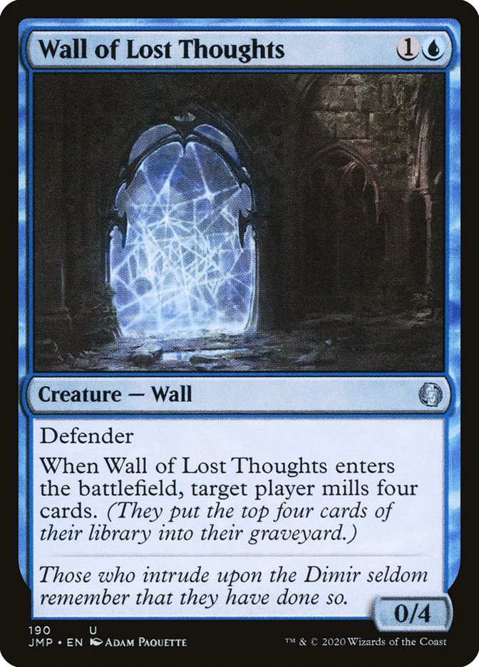 Wall of Lost Thoughts [Jumpstart] | Impulse Games and Hobbies