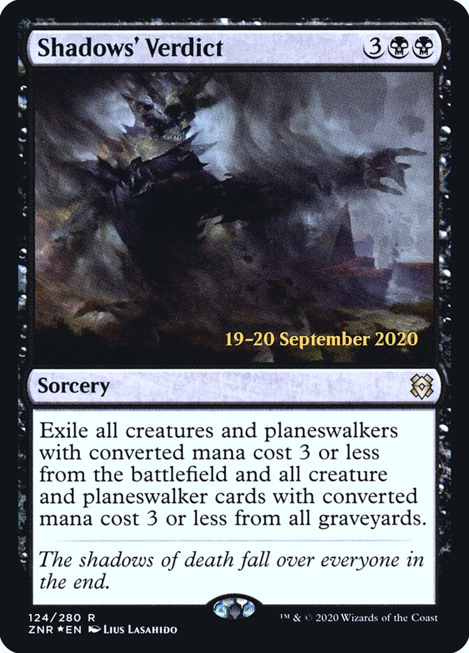 Shadows' Verdict  [Zendikar Rising Prerelease Promos] | Impulse Games and Hobbies