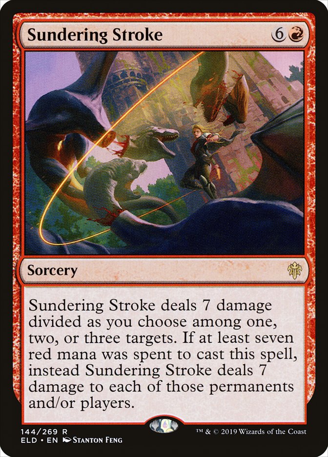 Sundering Stroke [Throne of Eldraine] | Impulse Games and Hobbies