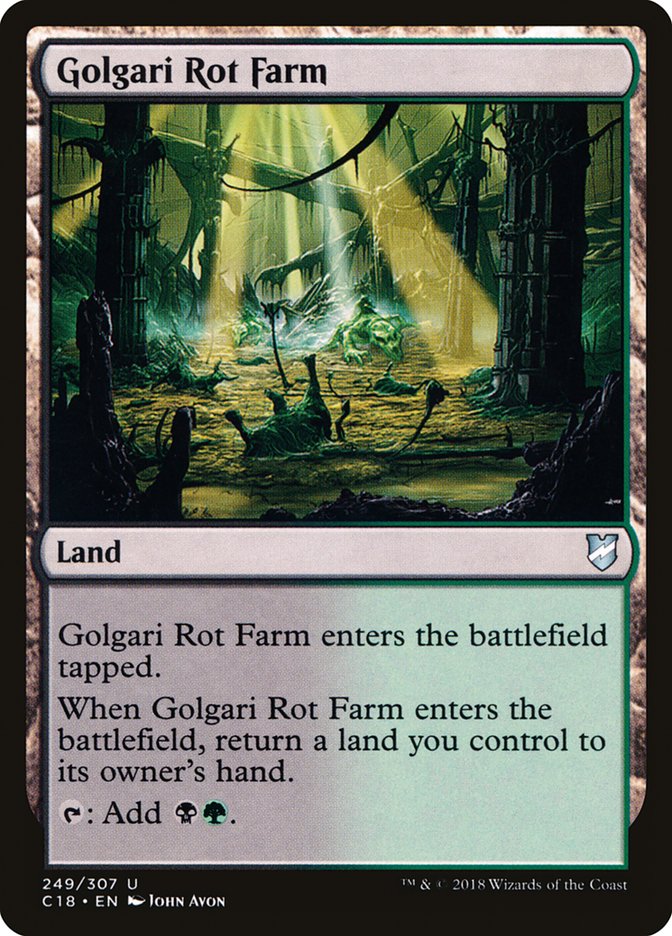 Golgari Rot Farm [Commander 2018] | Impulse Games and Hobbies