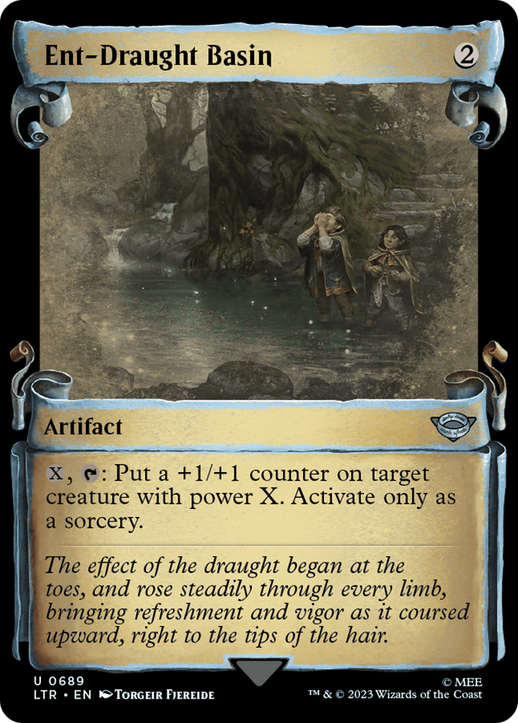 Ent-Draught Basin [The Lord of the Rings: Tales of Middle-Earth Showcase Scrolls] | Impulse Games and Hobbies