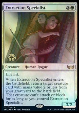 Extraction Specialist [Streets of New Capenna Prerelease Promos] | Impulse Games and Hobbies