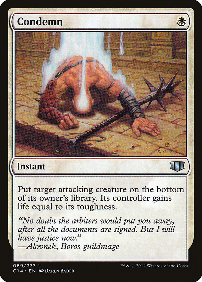 Condemn [Commander 2014] | Impulse Games and Hobbies