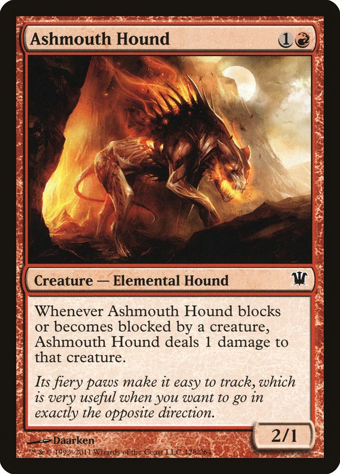 Ashmouth Hound [Innistrad] | Impulse Games and Hobbies