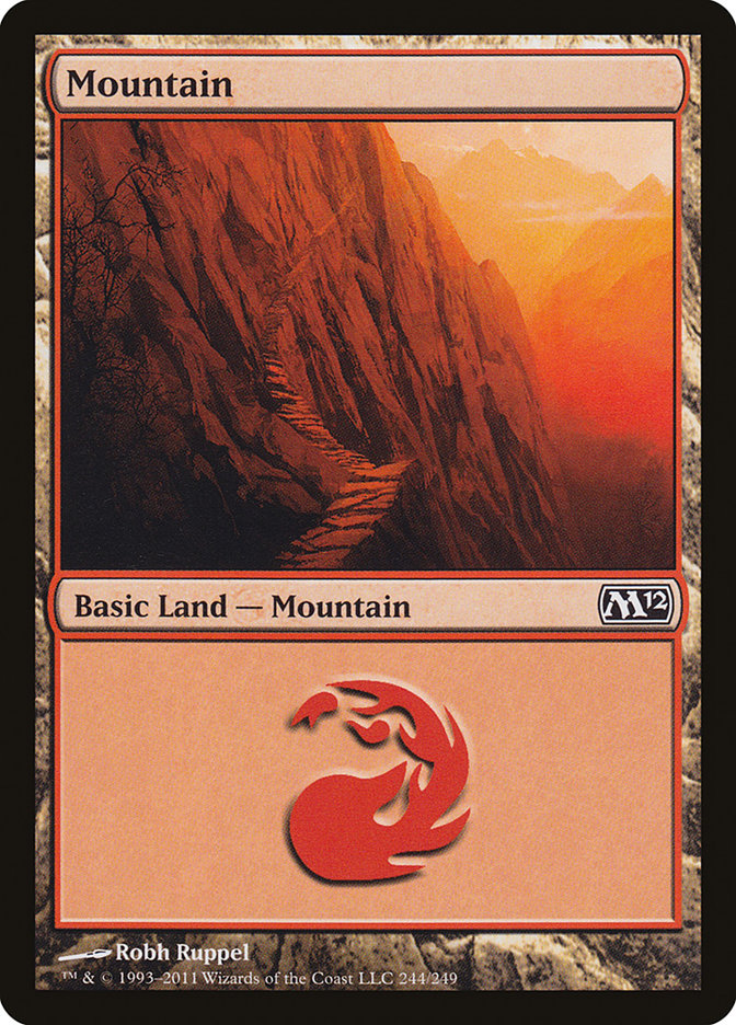 Mountain (244) [Magic 2012] | Impulse Games and Hobbies