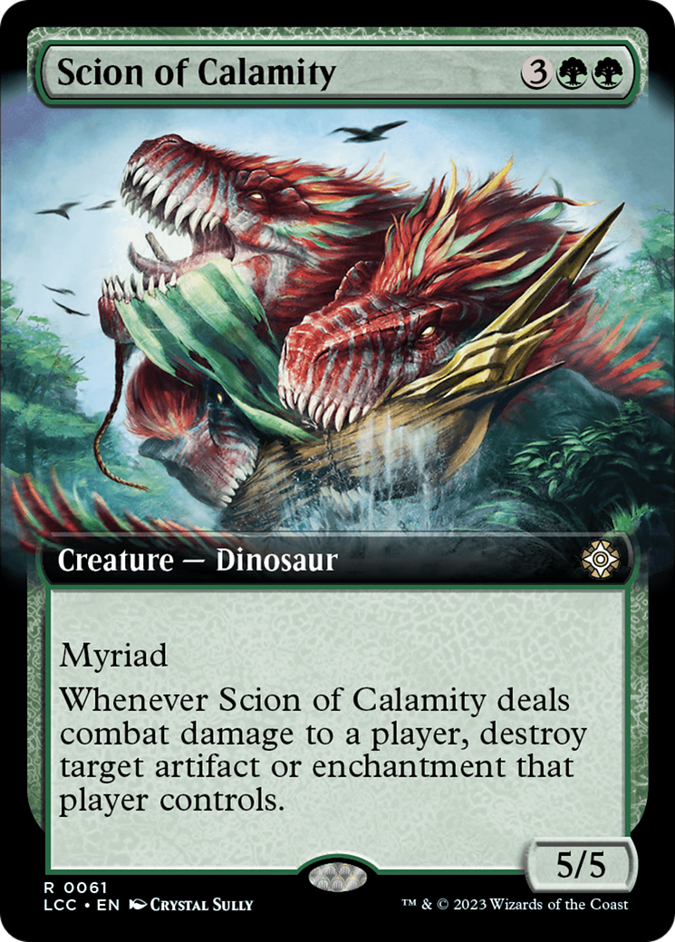 Scion of Calamity (Extended Art) [The Lost Caverns of Ixalan Commander] | Impulse Games and Hobbies