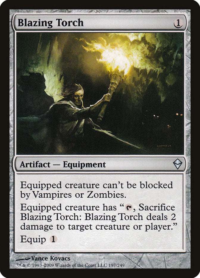 Blazing Torch [Zendikar] | Impulse Games and Hobbies